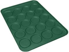 Hamburger Tavası Teflon Kaplamalı 30 Göz 59x80 cm