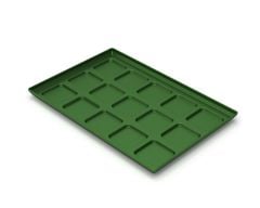 Kare Panini Tavası Teflon Kaplamalı 15 Göz 50x74 cm