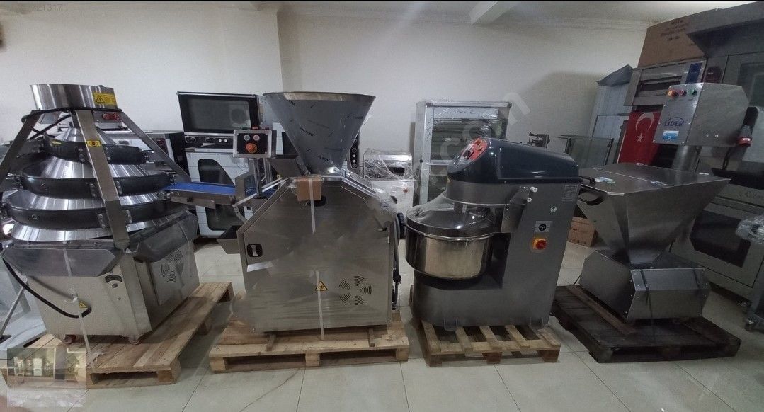 Kestart & Çevirme & Baston (Fitil) Makineleri 3'lü Set 380 V