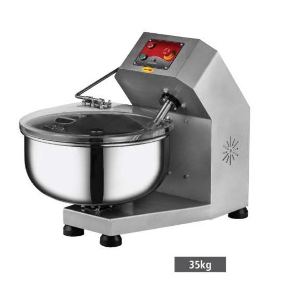 Hamur Yoğurma Makinesi Kapaklı Lüx Model 35/50 Kg 380 V