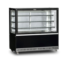 Pasta Teşhir Dolabı Soğuk Düz Camlı 130 cm