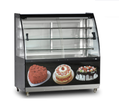Pasta Teşhir Dolabı Sıcak Bombe Camlı 160 cm