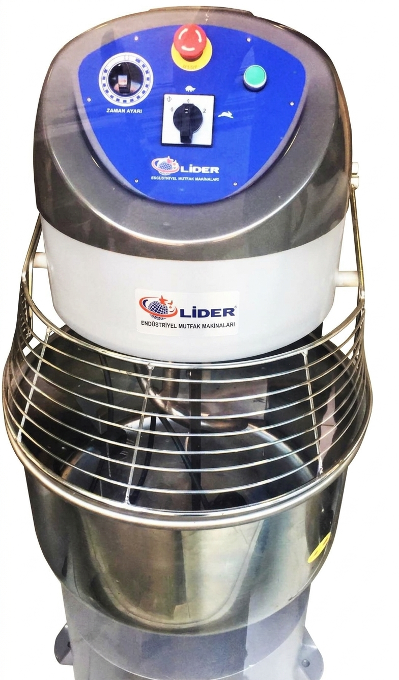 Spiral Mikser Hamur Yoğurma Makinesi 50 Kg 380 V