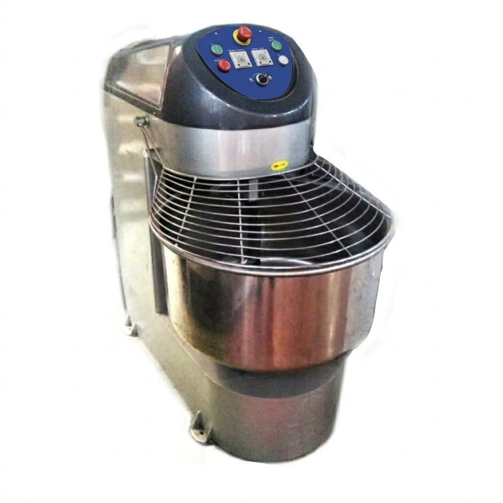 Spiral Mikser Hamur Yoğurma Makinesi 100 Kg 220 V Çok Fonksiyonlu