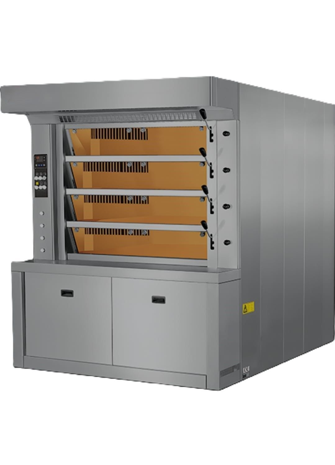 180'lik Matador Ekmek Fırını Borulu Sistem 4 Katlı