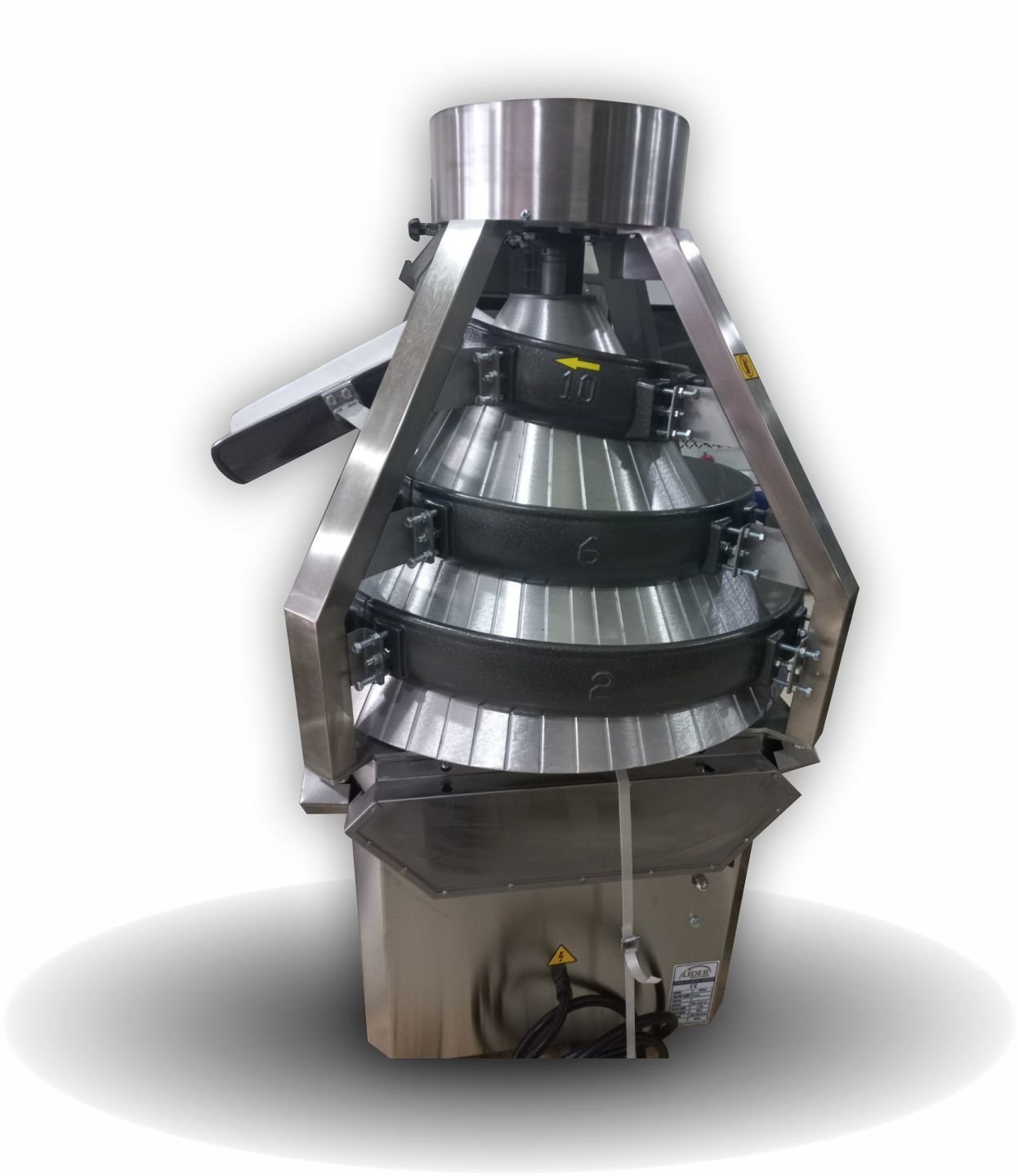 Hamur Yuvarlama Konik Makinesi 100-600 Gr