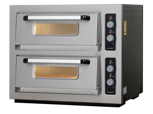 Pizza Pide Lahmacun Fırını Taş Tabanlı 5+5 Pizza Çift Katlı Elektrikli