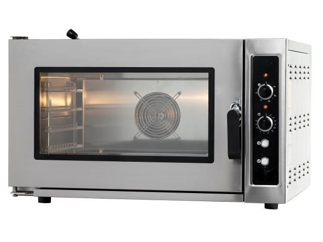 Konveksiyonlu Fırın Buharlı 4 Katlı Elektrik Isıtmalı