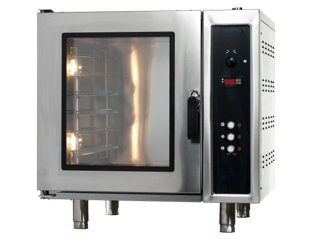 Konveksiyonlu Fırın Buharlı 6 Katlı Elektrik Isıtmalı