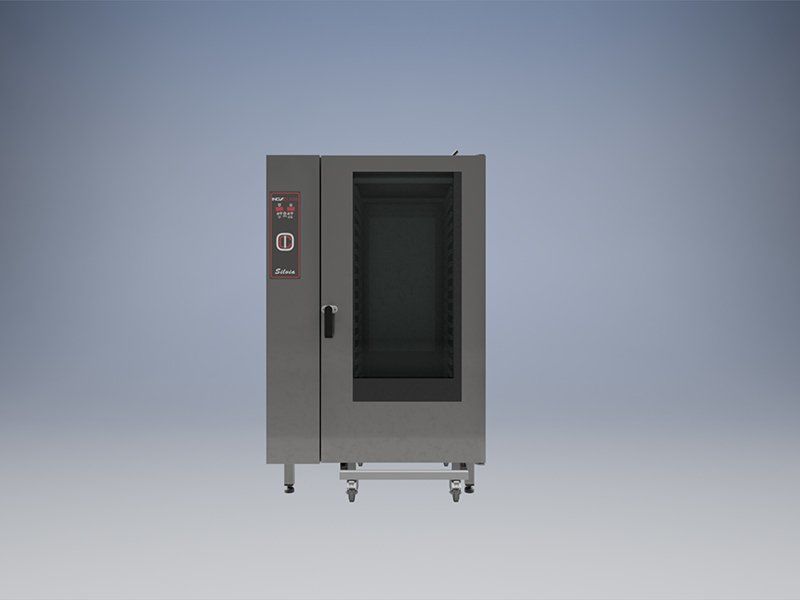Konveksiyonlu Gastronomi Fırın Buharlı 20 Katlı Elektrik Isıtmalı Gastronom Seri
