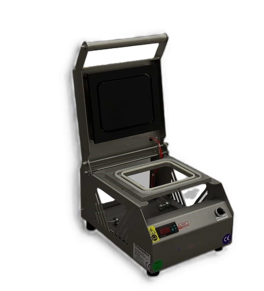 Plastik Tabak Kapatma Makinesi Tek Bölmeli