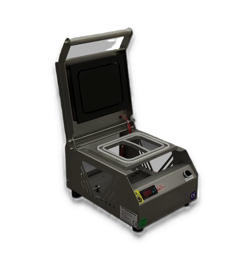 Plastik Tabak Kapatma Makinesi İki Bölmeli