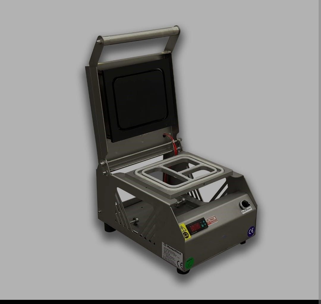 Plastik Tabak Kapatma Makinesi Üç Bölmeli