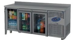 Tezgah Tipi 70 Cm Cam Kapılı Buzdolabı (3 KAPILI )