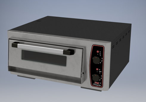 Pizza Pide Lahmacun Fırını Taş Tabanlı 4 Pizza Tek Katlı Elektrikli