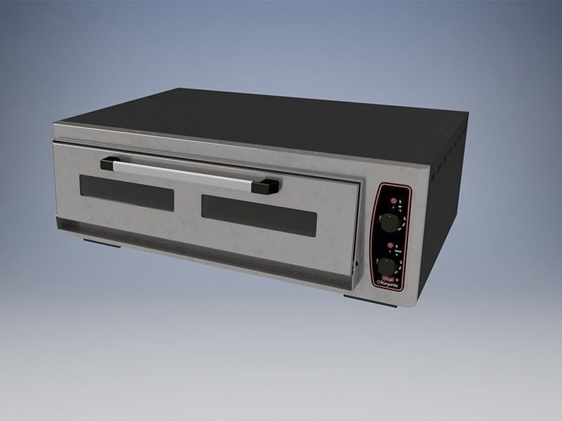 Pizza Pide Lahmacun Fırını Taş Tabanlı 6 Pizza Tek Katlı Elektrikli