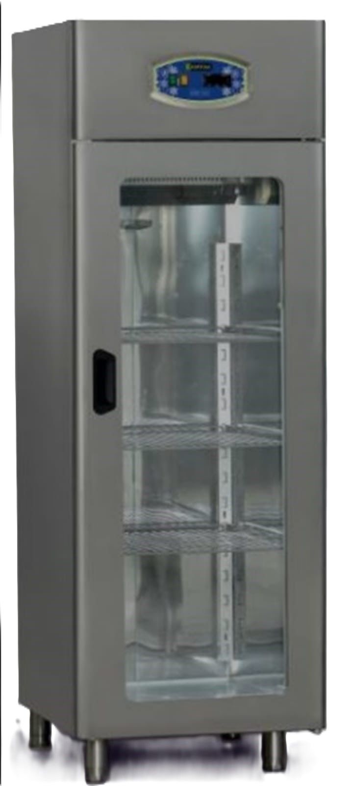 Dik Tip Buzdolabı Tek Kapılı, Camlı