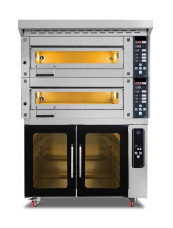 Baklava ve Unlu Mamul Fırını 2 Katlı 84x84 cm Elektrik Isıtmalı Mayalandırmalı