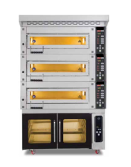 Baklava ve Unlu Mamul Fırını 3 Katlı 84x84 cm Elektrik Isıtmalı Mayalandırmalı