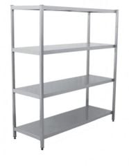 İstif Rafı (Etajer) 4 Katlı 180x30x150 cm