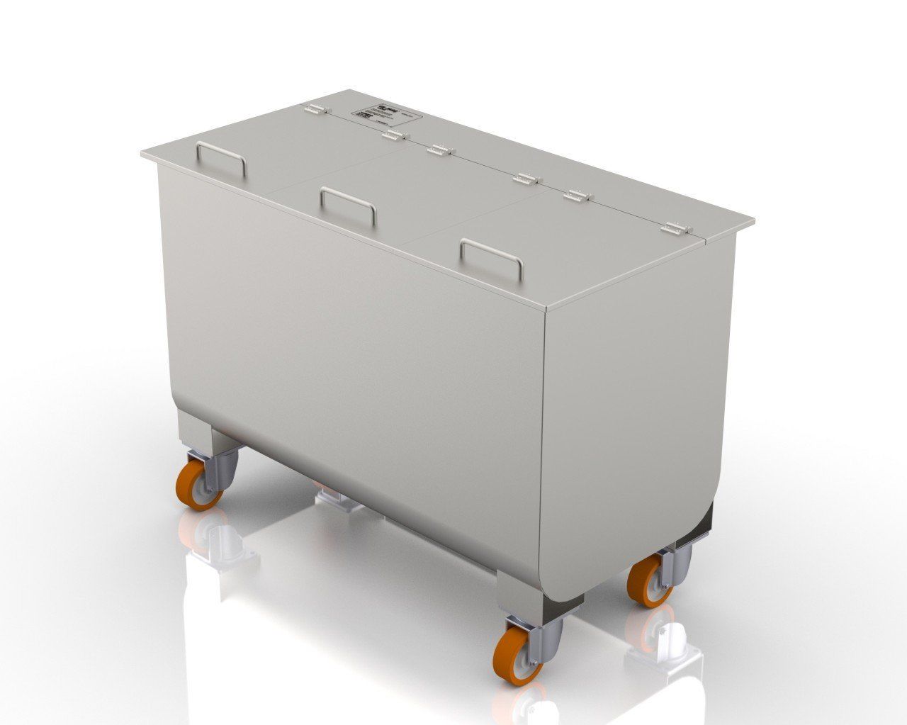 Saklama Kabı Kapaklı 3 Bölmeli